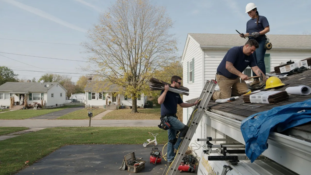 Local Roofing Contractors in North Manchester, IN near me